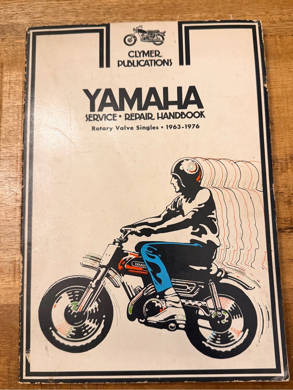 Yamaha Service Repair Book Rotary Valve Singles 1963-1976